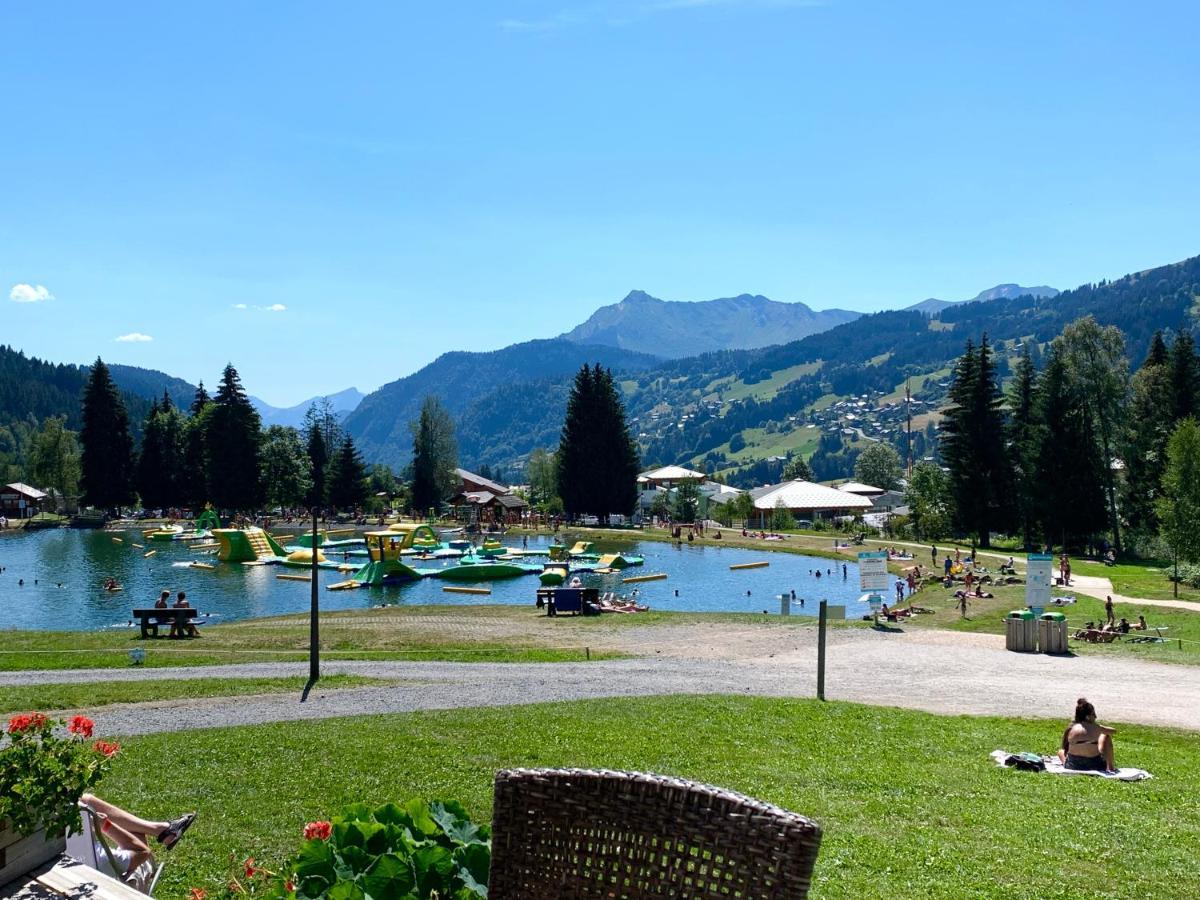 Chalet Le Renard Du Lac Les Gets Exterior foto
