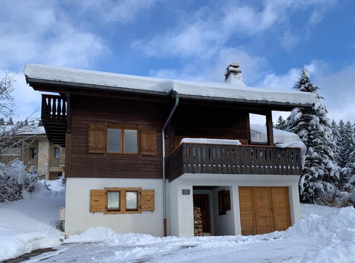 Chalet Le Renard Du Lac Les Gets Exterior foto