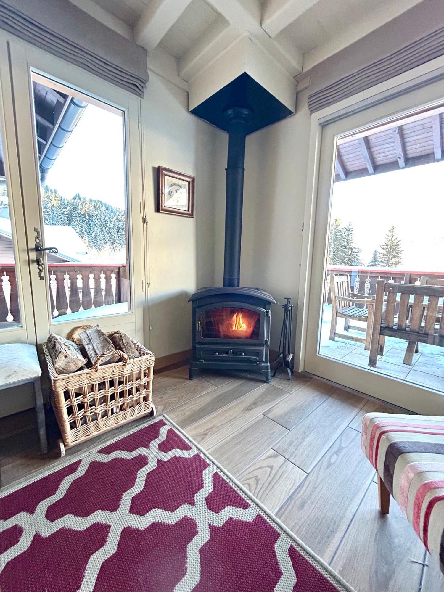 Chalet Le Renard Du Lac Les Gets Exterior foto